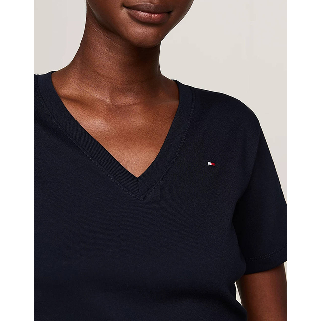 Product TOMMY HILFIGER NEW SLIM CODY V-NECK SS base image