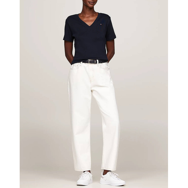 Product TOMMY HILFIGER NEW SLIM CODY V-NECK SS base image