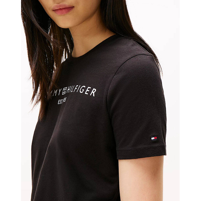 Product TOMMY HILFIGER REG CORP LOGO C-NK SS base image
