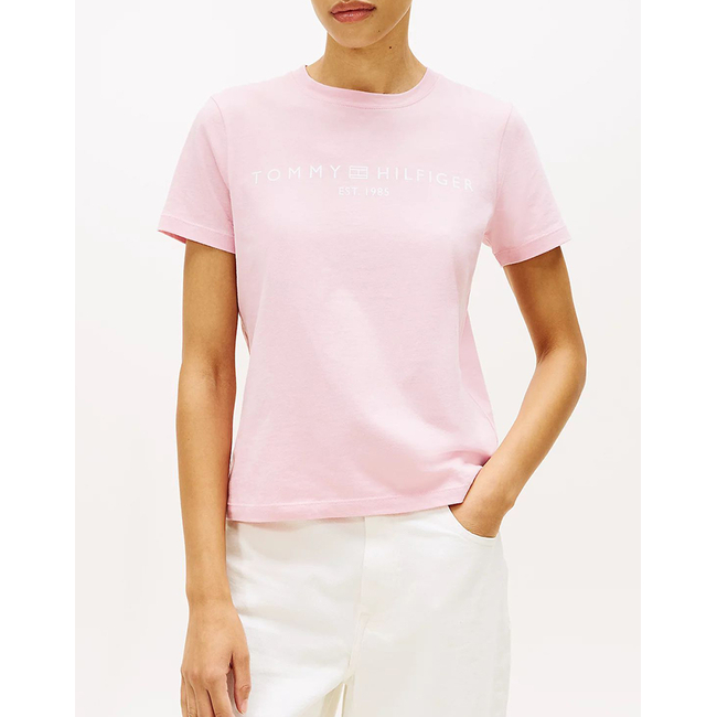 Product TOMMY HILFIGER REG CORP LOGO C-NK SS base image