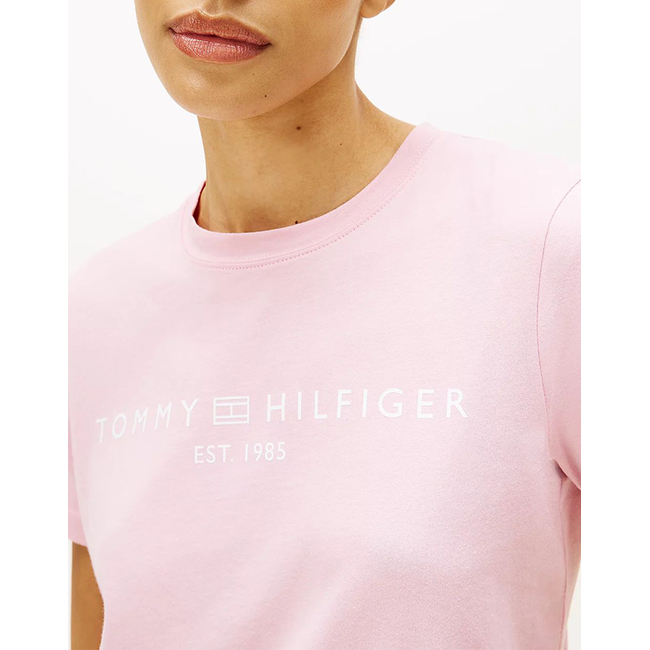 Product TOMMY HILFIGER REG CORP LOGO C-NK SS base image