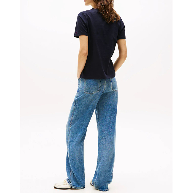 Product TOMMY HILFIGER NOS SCRIPT REGULAR C-NK SS base image