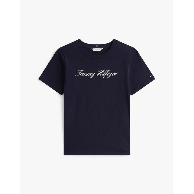 Product TOMMY HILFIGER NOS SCRIPT REGULAR C-NK SS base image
