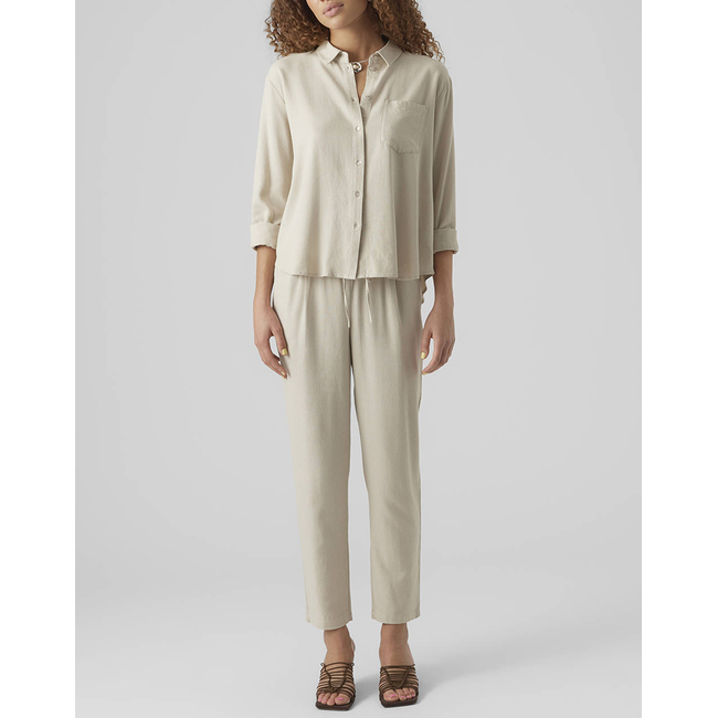 Product VERO MODA VMJESMILO ANKLE PANTS GA NOOS base image