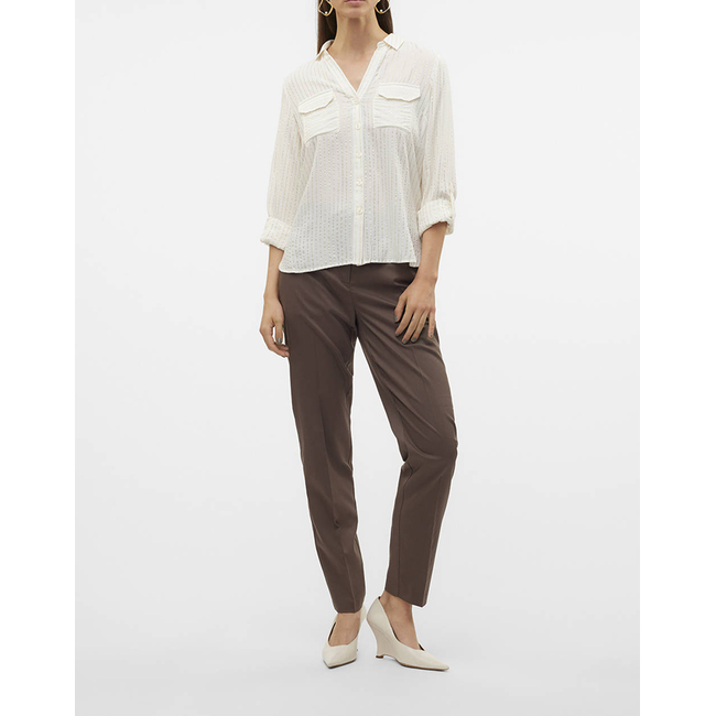 Product VERO MODA VMNILA MW TAPERED PANT NOOS base image