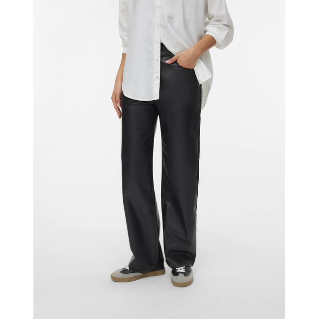 Product VERO MODA VMTESSA HR WIDE PL PANTS NOOS base image