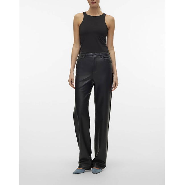 Product VERO MODA VMTESSA HR WIDE PL PANTS NOOS base image