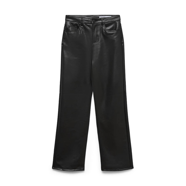 Product VERO MODA VMTESSA HR WIDE PL PANTS NOOS base image