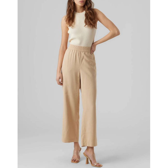 Product VERO MODA VMCARMEN HW WIDE PULL-ON PANT NOOS base image