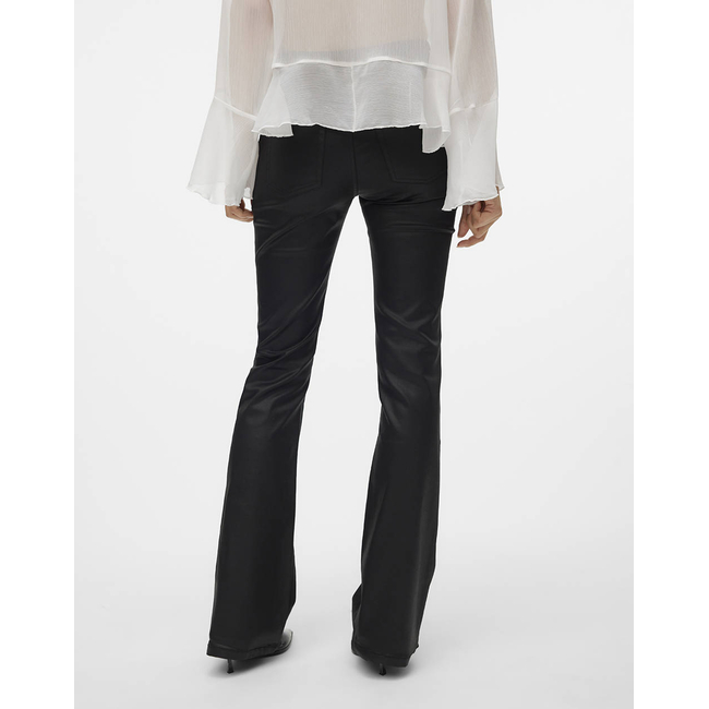 Product VERO MODA VMFLASH MR FLARED COATED PANTS NOOS base image