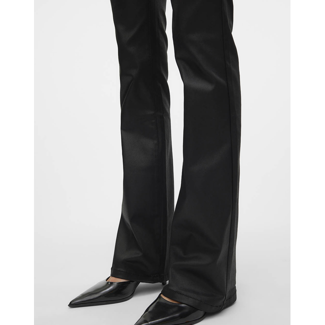 Product VERO MODA VMFLASH MR FLARED COATED PANTS NOOS base image