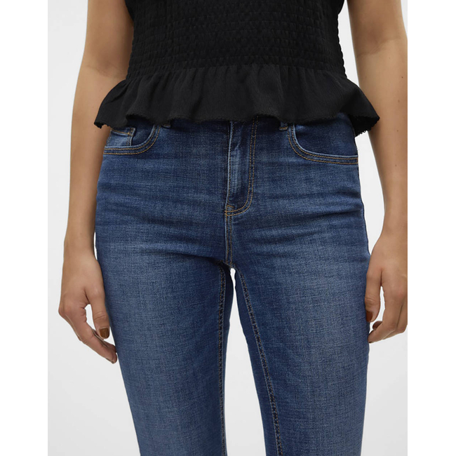 Product VERO MODA VMFLASH MR FLARED JEANS LI3110 GA NOOS base image