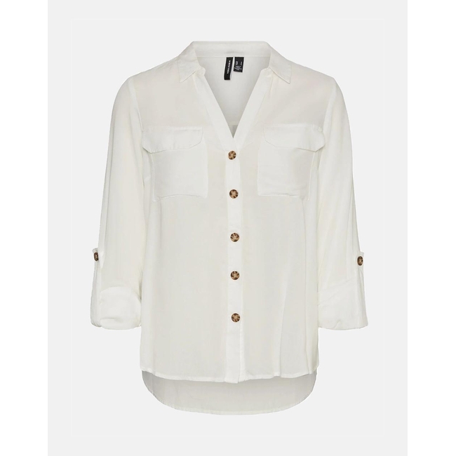 Product VERO MODA VMBUMPY SHIRT NEW WVN GA NOOS base image
