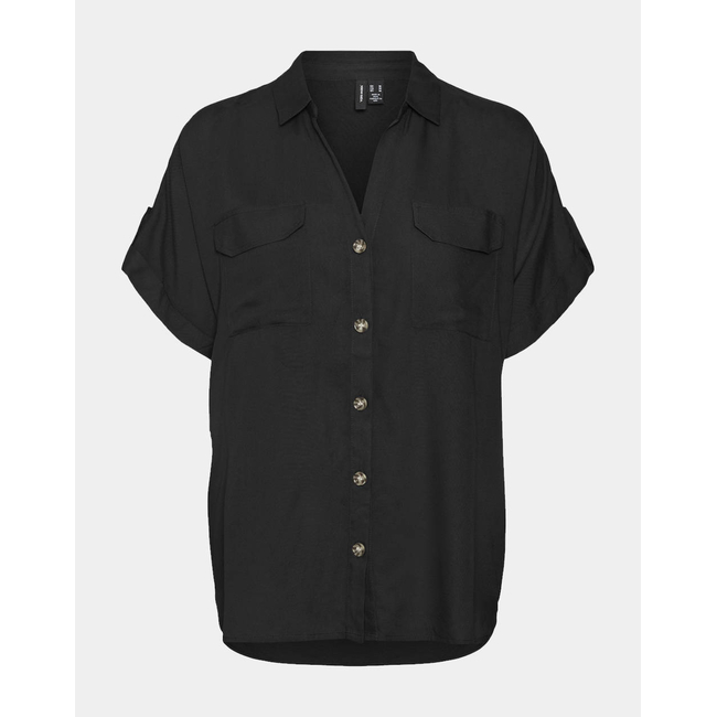Product VERO MODA VMBUMPY S/S SHIRT WVN GA NOOS base image