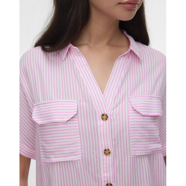 Product VERO MODA VMBUMPY S/S SHIRT WVN GA NOOS base image
