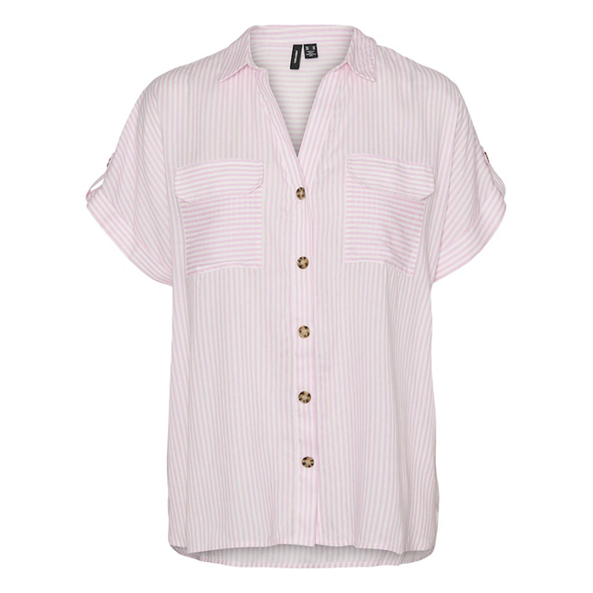 Product VERO MODA VMBUMPY S/S SHIRT WVN GA NOOS base image