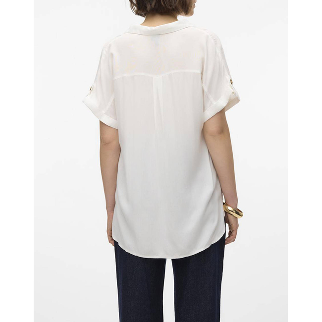 Product VERO MODA VMBUMPY S/S SHIRT WVN GA NOOS base image