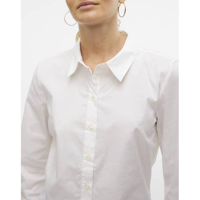 Product VERO MODA VMANNA LS FITTED SHIRT WVN GA NOOS base image