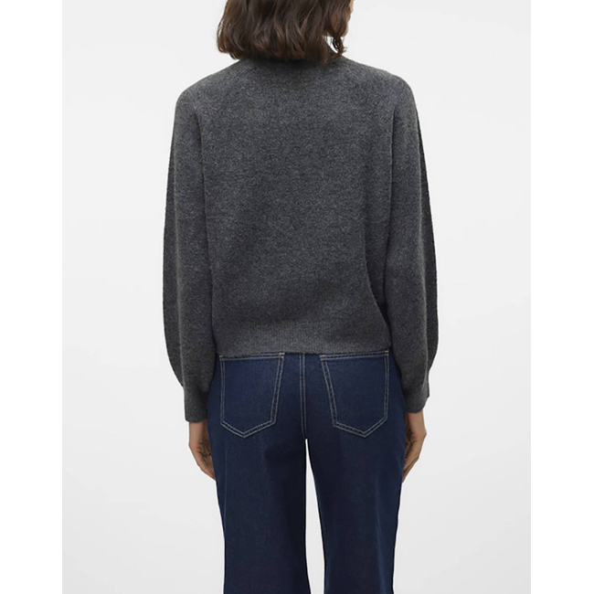 Product VERO MODA VMLEAF LS HIGH NECK PULLOVER NOOS base image