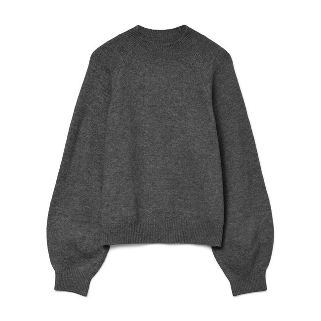 Product VERO MODA VMLEAF LS HIGH NECK PULLOVER NOOS base image