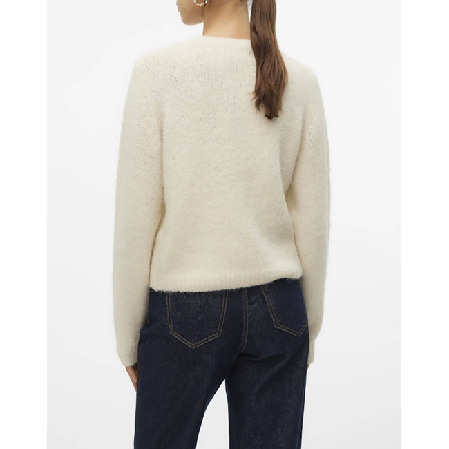 Product VERO MODA VMNOVAH LS O-NECK PULLOVER GA NOOS base image