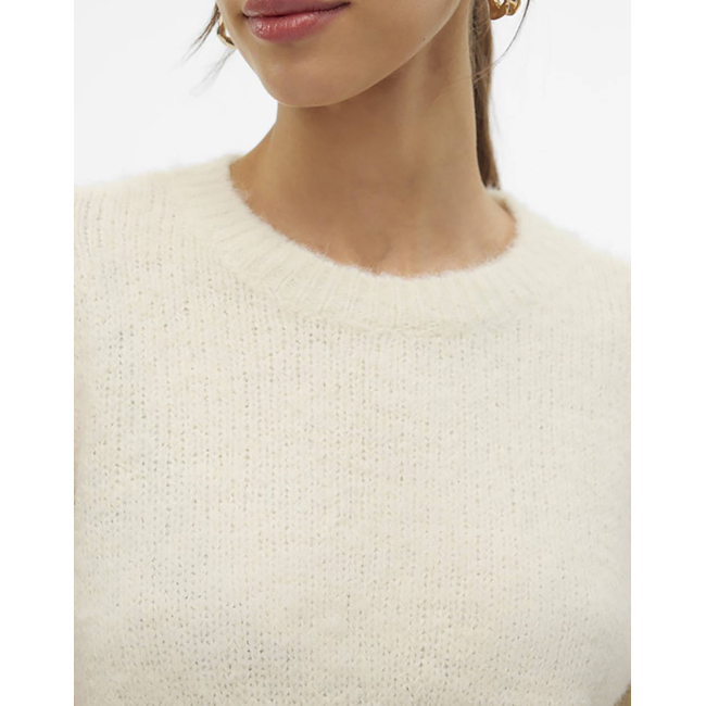 Product VERO MODA VMNOVAH LS O-NECK PULLOVER GA NOOS base image