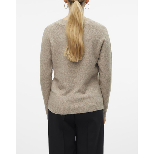 Product VERO MODA VMDOFFY LS O-NECK BLOUSE GA NOOS base image