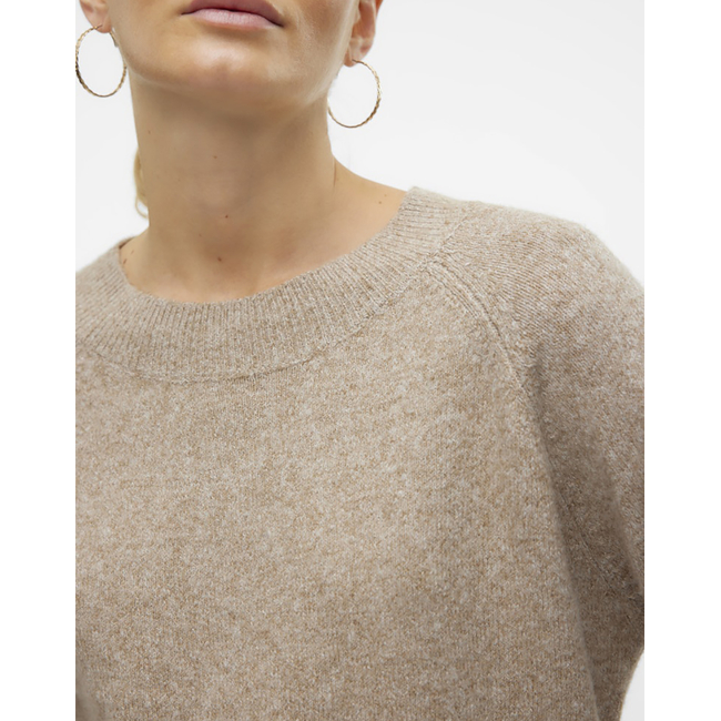 Product VERO MODA VMDOFFY LS O-NECK BLOUSE GA NOOS base image