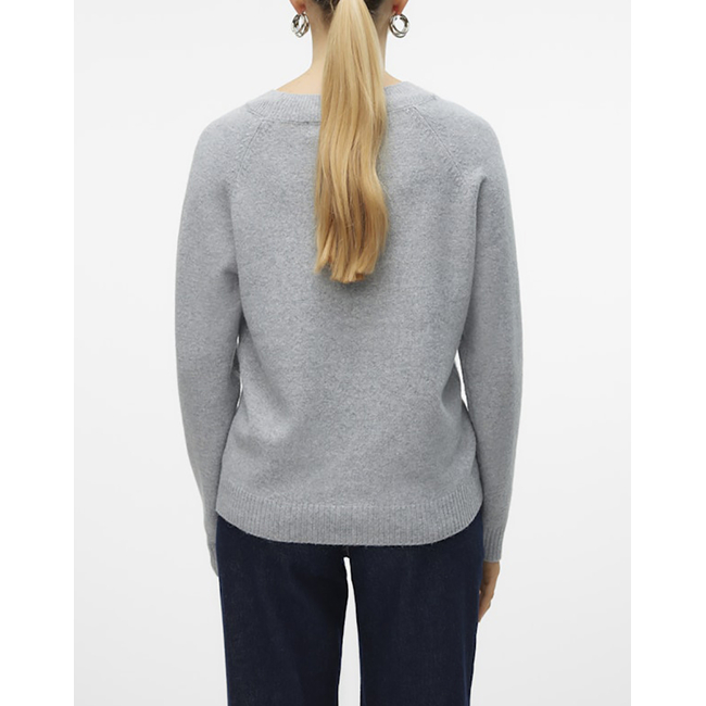 Product VERO MODA VMDOFFY LS O-NECK BLOUSE GA NOOS base image