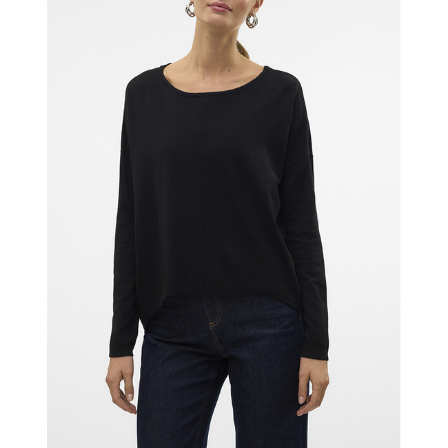Product VERO MODA VMBREEZE AURA LS ZIPPER BLOUSE NOOS base image