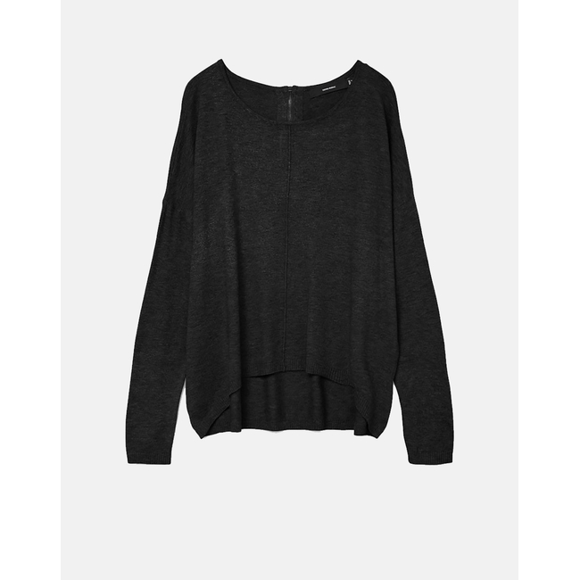Product VERO MODA VMBREEZE AURA LS ZIPPER BLOUSE NOOS base image