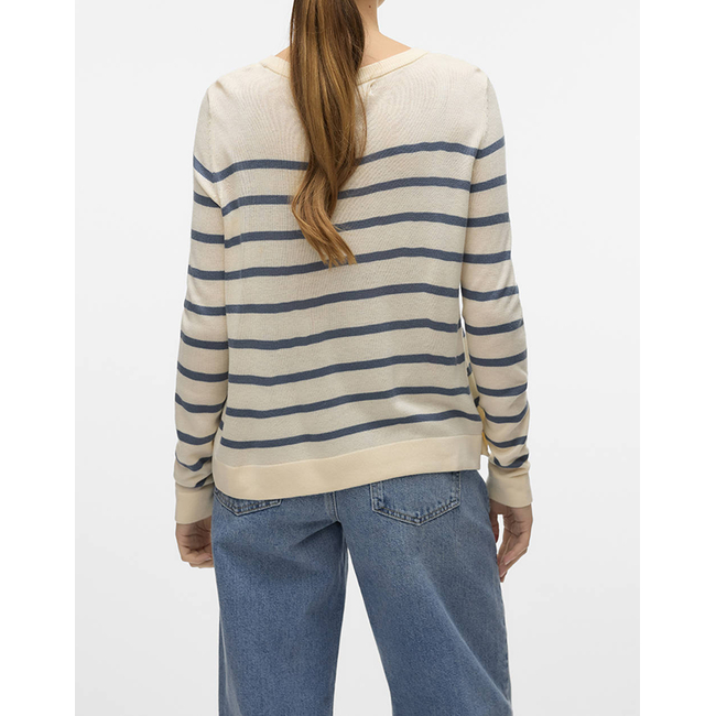 Product VERO MODA VMNOVA LS O-NECK PULLOVER GA NOOS base image