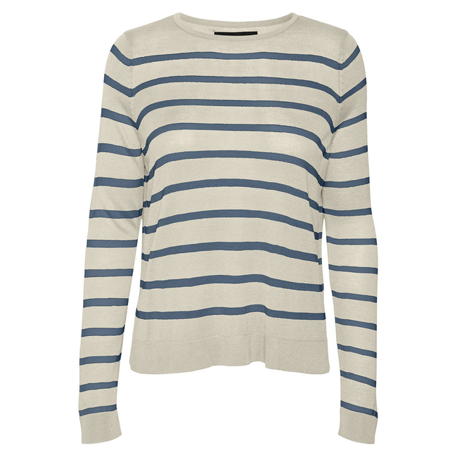 Product VERO MODA VMNOVA LS O-NECK PULLOVER GA NOOS base image