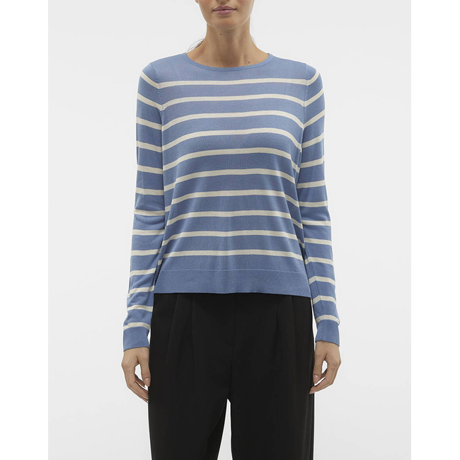 Product VERO MODA VMNOVA LS O-NECK PULLOVER GA NOOS base image