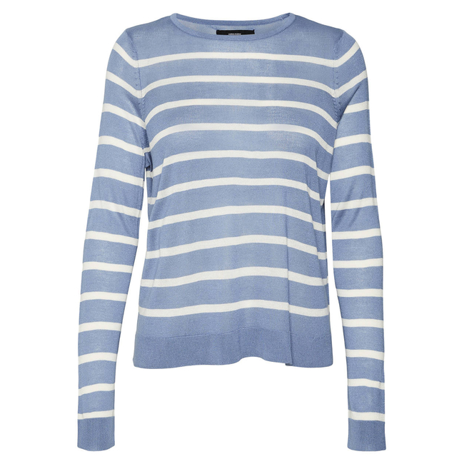 Product VERO MODA VMNOVA LS O-NECK PULLOVER GA NOOS base image