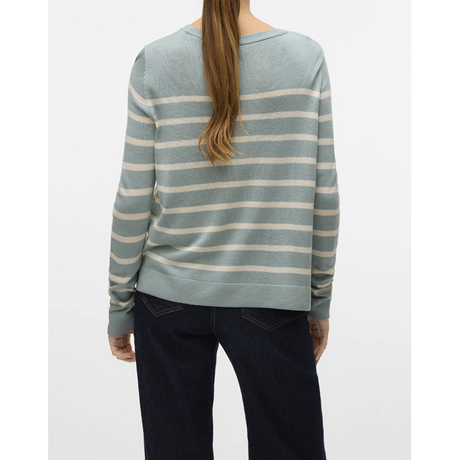Product VERO MODA VMNOVA LS O-NECK PULLOVER GA NOOS base image