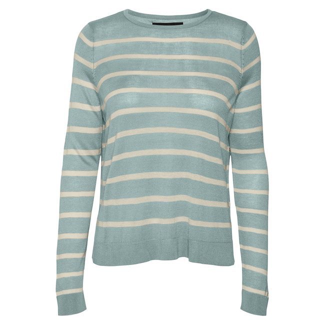 Product VERO MODA VMNOVA LS O-NECK PULLOVER GA NOOS base image