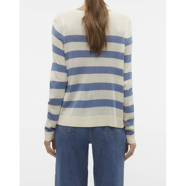 Product VERO MODA VMNOVA LS O-NECK PULLOVER GA NOOS base image