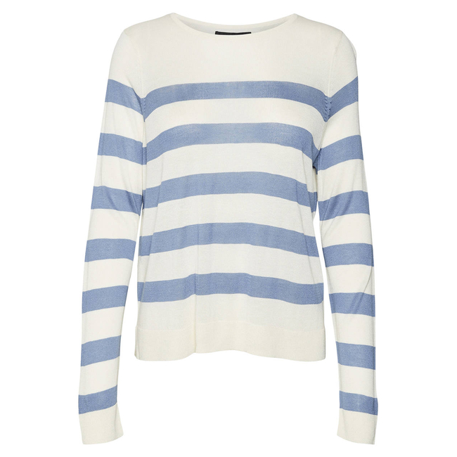 Product VERO MODA VMNOVA LS O-NECK PULLOVER GA NOOS base image