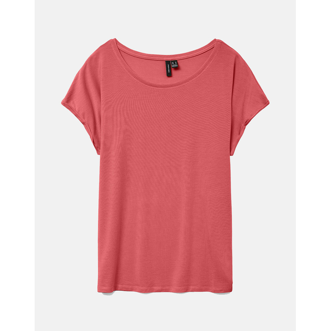 Product VERO MODA VMAVA PLAIN SS TOP GAJRS NOOS base image