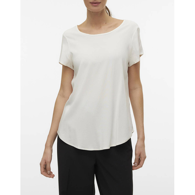 Product VERO MODA VMBELLA SS TOP WVN GA NOOS base image