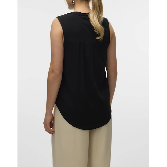 Product VERO MODA VMBELLA SL V-NECK TOP WVN GA NOOS base image