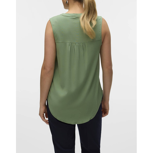 Product VERO MODA VMBELLA SL V-NECK TOP WVN GA NOOS base image