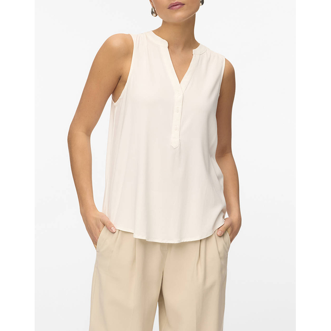 Product VERO MODA VMBELLA SL V-NECK TOP WVN GA NOOS base image
