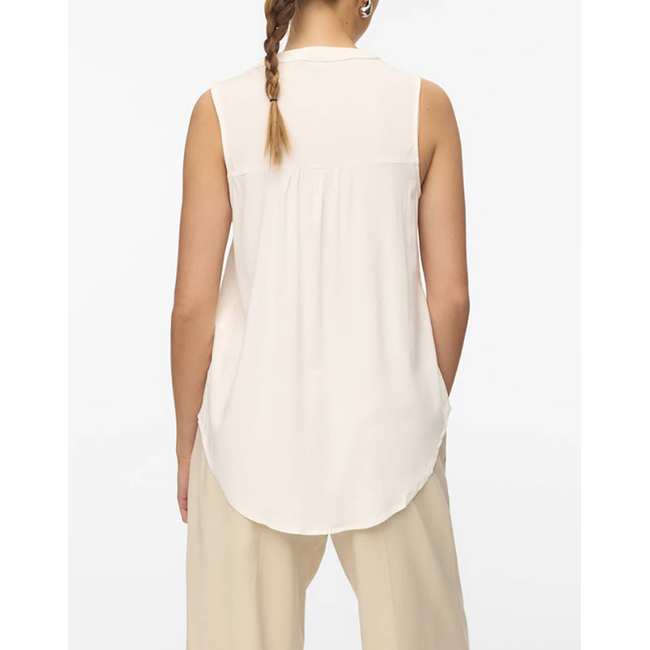 Product VERO MODA VMBELLA SL V-NECK TOP WVN GA NOOS base image