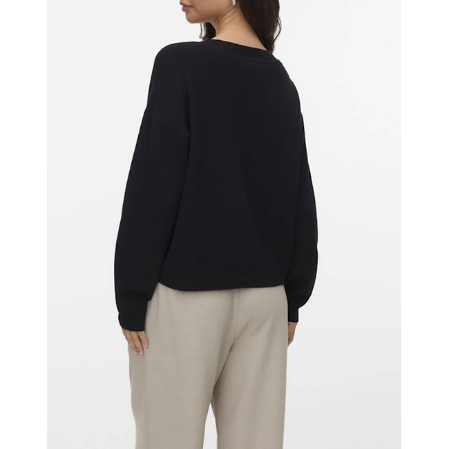Product VERO MODA VMSABA FULL NEEDLE LS V-NECK CARDI NOOS base image