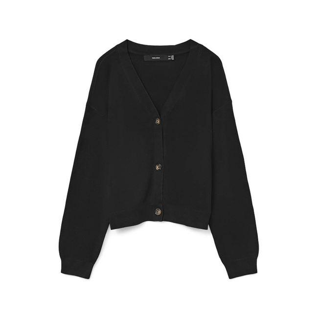 Product VERO MODA VMSABA FULL NEEDLE LS V-NECK CARDI NOOS base image