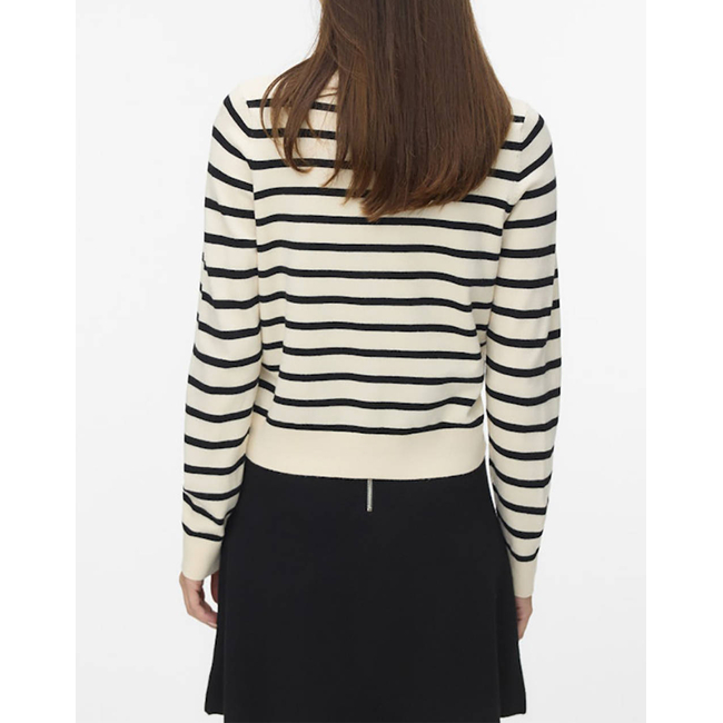 Product VERO MODA VMSABA PLAIN LS O-NECK CARDIGAN NOOS base image