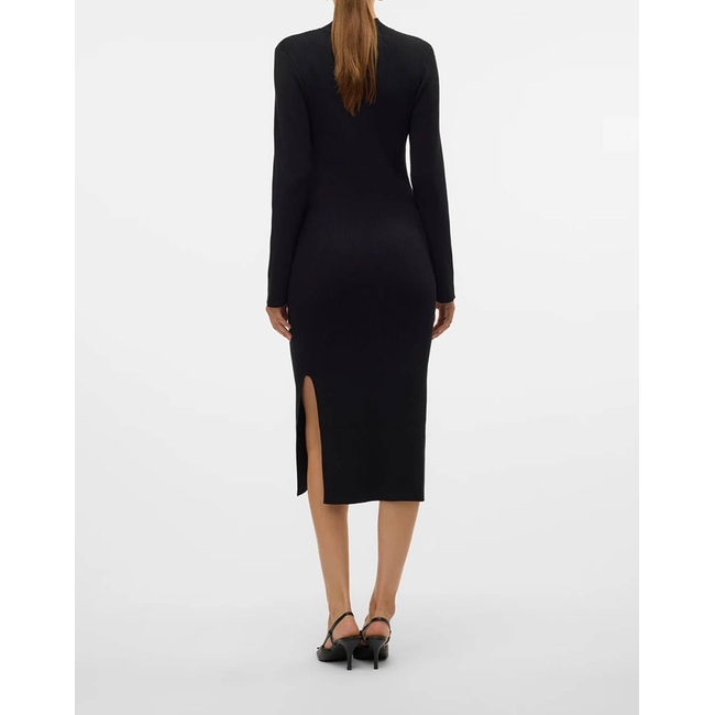 Product VERO MODA VMLYNZI LS CALF KNIT DRESS VMA NOOS base image