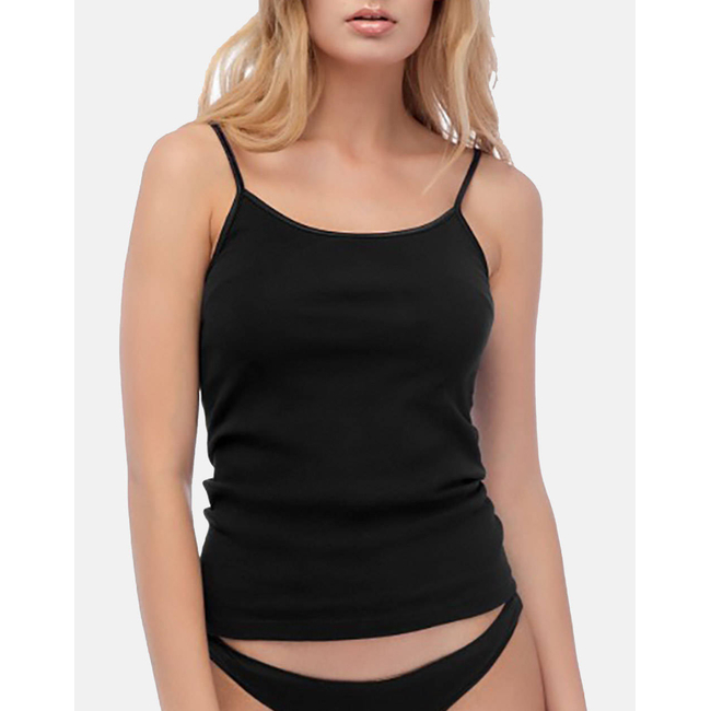 Product MINERVA WOMAN UNDERSHIRT BRIT.2PCS SATIN ΡIPING base image